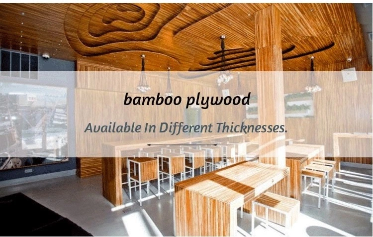 Cheap Price Bamboo Panel with Good Price Natural Color Bamboo Plywood
