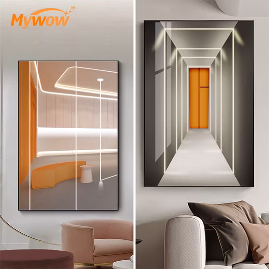 Mural de parede pós-moderno e coreano e multidesign para casa