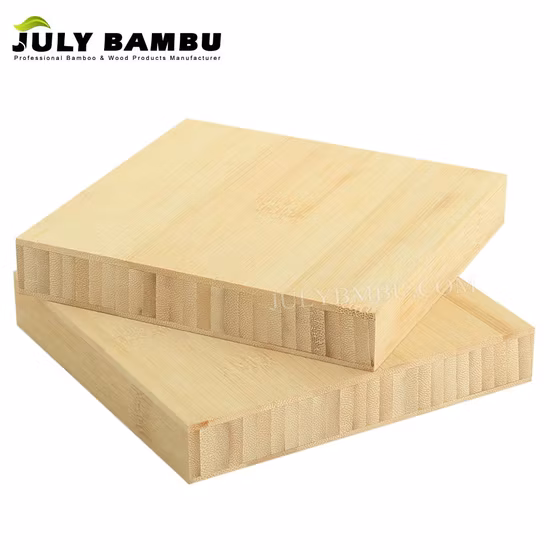 Material da mobília Placas de bambu de 3 camadas 100% painéis de bambu maciço para mesa e bancada