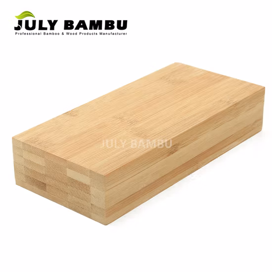 Fsc e E1 Cola 40mm 7 camadas de madeira laminada de bambu uso para mesa de madeira de cozinha