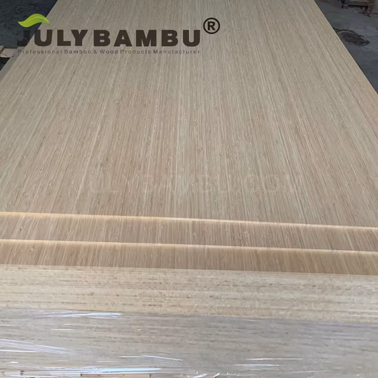 Folha de compensado de bambu natural placa de bambu ecológica vertical e horizontal painel de bambu de alta qualidade