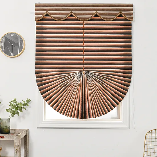 Atacado acessórios para cortinas persianas romanas de bambu cortinas com controle de cordão persianas romanas