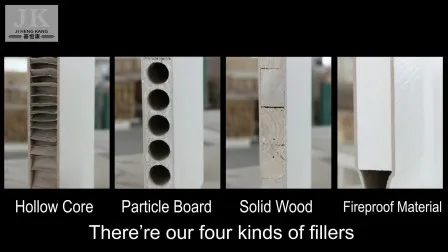 Molde Jhk para móveis de bambu porta de primer branco