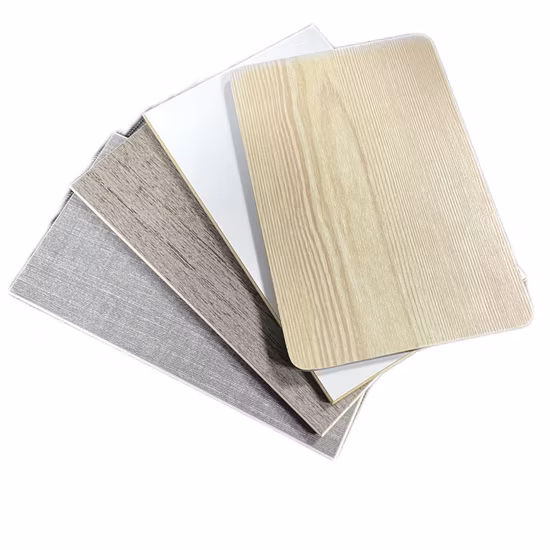 Embalagem de papelão colorida interna 600 mm * 9 mm painel de bambu de parede de PVC da China